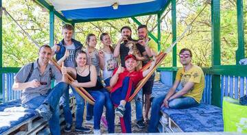 Фото номера Номер &quot;Стандарт&quot; Гостиница DACHA Perviy Krymskiy Molodezhniy Hostel U Morya г. Лазурное 54